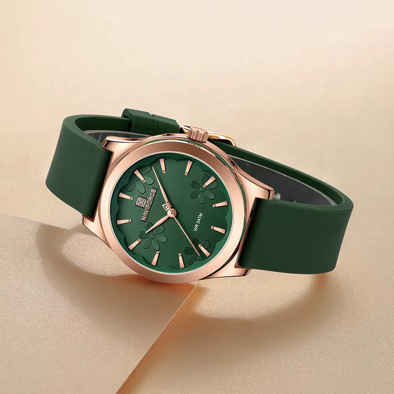 Relógio Feminino Verde NAVIFORCE