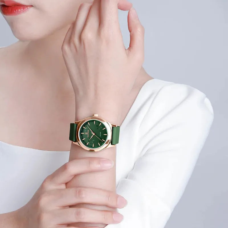 Relógio Feminino Verde NAVIFORCE