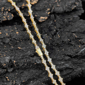 Bracelete dourado cravejado com zircônias brilhantes, estilo hip hop moderno para homens e mulheres.